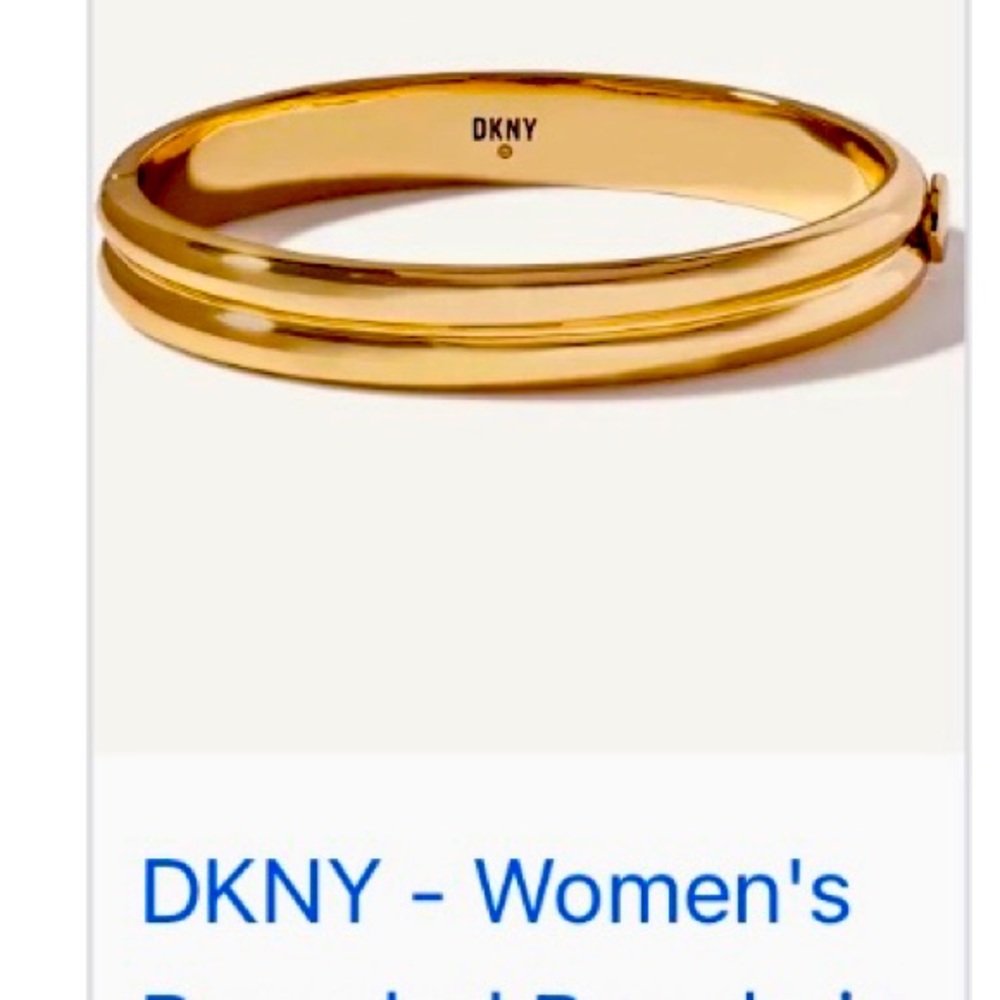 DKNY gold plated bracelet